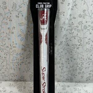 NEW SuperStroke (Authentic) Alabama Crimson Tide Swing Club Grip NCAA Licensed